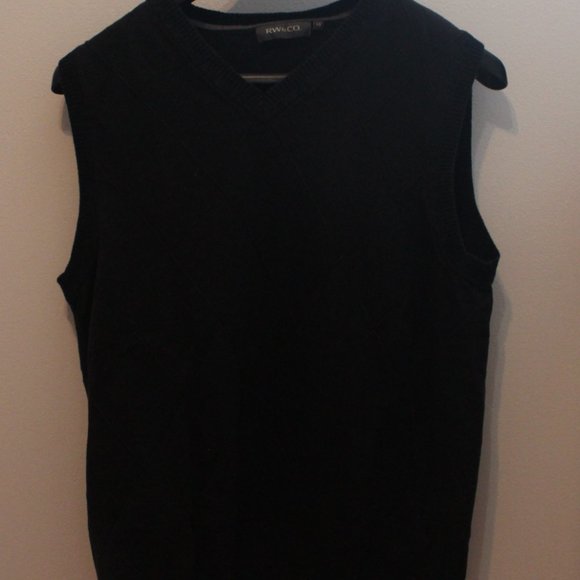 Black RW & CO oversized vest - Picture 4 of 4
